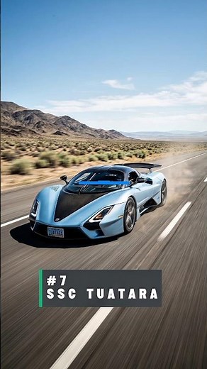 Top 10 Fastest Cars in the World