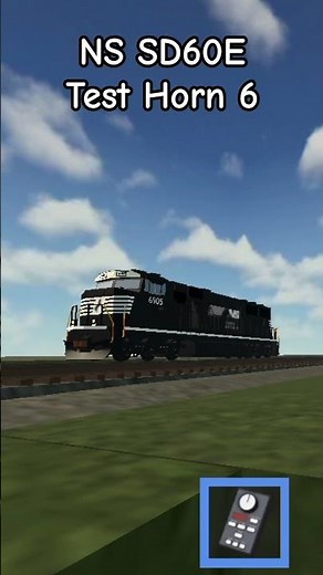 NS SD60E Test Train Horn Variant 6 (Southline District)