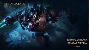 Filtro de Rengar Mecha (1350 RP) | PBE of Legends