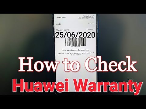 How To Check Huawei Warranty
