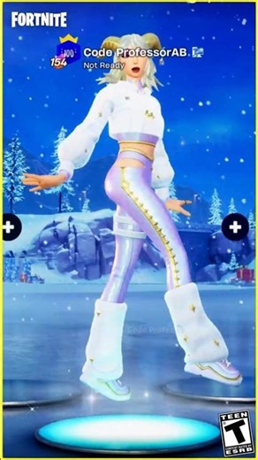 Fortnite Red Carpet Emote Faun Skin Thicc 🍑😜😂