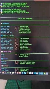 LXMF Command Line Client Python Script