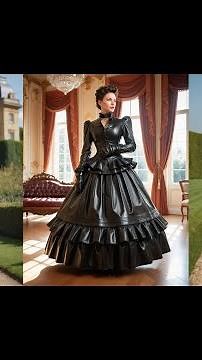 Strictly Refined: Victorian and Edwardian Leather Dresses on Elegant Ladies