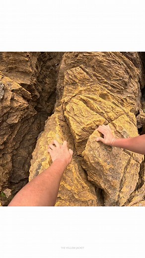 POV: You're rock climbing on the knife edge of Mt. Guiting-Guiting #MtGuitingGuiting #hikingadventures #mountaineering #gooutsideandexplore | The Yellow Jacket