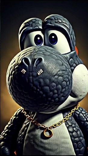 Black Yoshi As An Unc