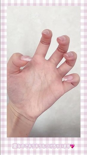 〖セルフネイル〗マムシ指でも自分の手を好きになりたい🤍〖ジェルネイル〗