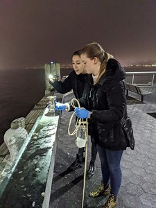 Sustainability Science Capstone Workshop Investigates Microplastics in the Hudson River
