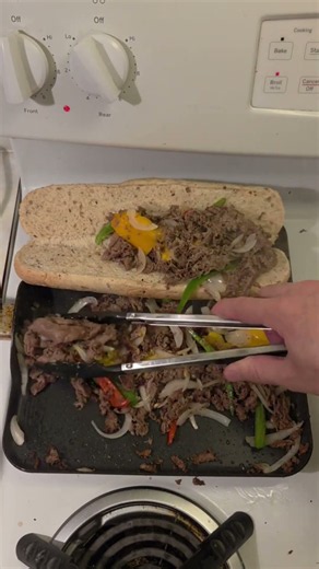 Philly cheese steak #phillycheesesteak #beefsandwich