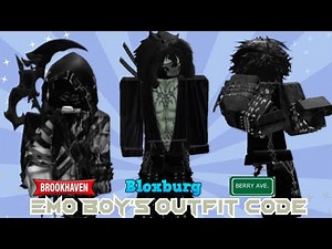 New Boy Outfit Codes for Bloxburg, Berry Avenue and Brookhaven | Boy Outfits Code 2025