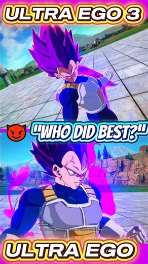 Ultra Ego Vegeta Mod Battle – Which One Did Best!💥