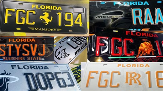 New 'license plate' crackdown with $116 fines - it's all to do with the colors