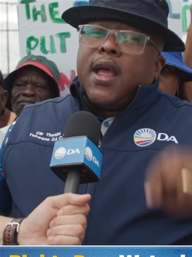 🚰 Your vote can ensure running tap water in your home. 🫵🗳️ In the upcoming local elections, a vote for the DA means basic services that work. Make sure you’re correctly registered at https://check.da.org.za. 💙 Let’s get your municipality working for you!