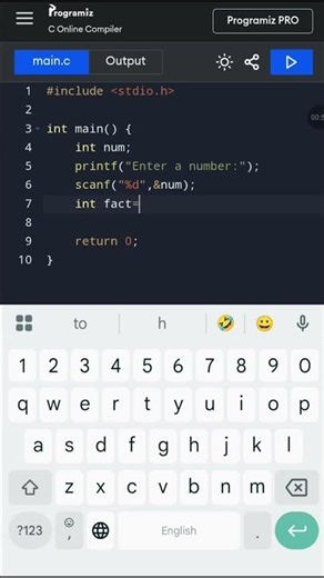 #code #c #programming #coding #factorial#aktu#uptu#cs#computerscience#1semester#pps