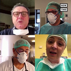 1.7M views · 10K shares | ‘We’re not even counting the dead anymore’ — Listen to these health care workers on the front lines in Italy describe their experiences fighting COVID-19 | NowThis | Facebook
