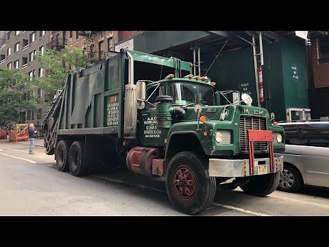 Demolition Waste Garbage Trucks in Manhattan