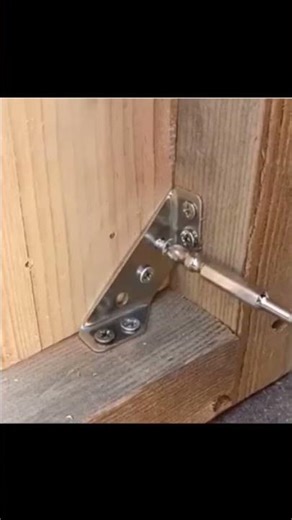 This Bracket Hack Stops Wobbly Furniture Forever #DIY #FurnitureRepair #HomeHacks