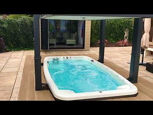 ATV 14 Sport Swim Spa with automatic cover