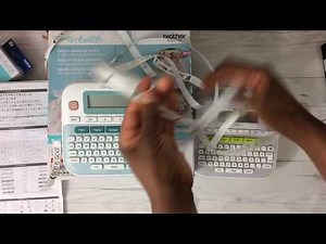 Brother P-Touch Embellish Label Printer (New at Michael's) & Comparison