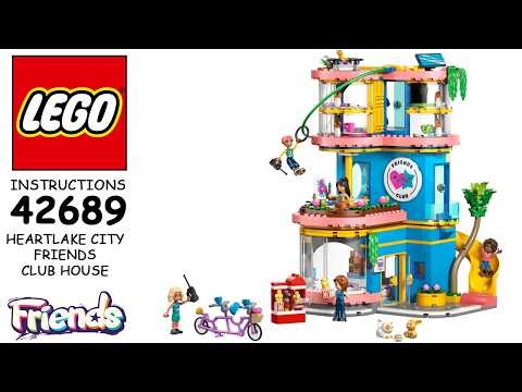 How to build LEGO Friends 42689 - Heartlake City Friends Club House (Step-by-Step Tutorial) 2026