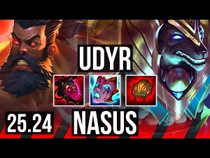 UDYR vs NASUS (TOP) | 11k gold comeback, 56K damage | EUW Diamond | 25.24