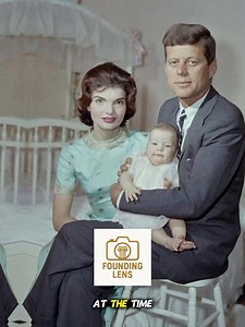JFK, Jackie & Caroline: A Quiet Family Moment Before History Changed #fblifestyle | Founding Lens