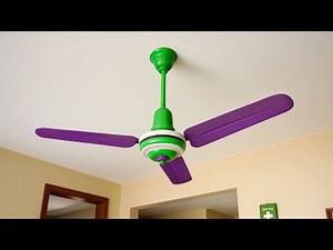 DIY Wobbly Ceiling Fan in Purple, only ten Made in the World!