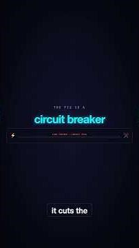 Circuit Breaker Pattern Explained in 60s #systemdesign #coding #ai#software #scortier