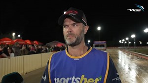 7.1K views · 84 reactions | Rock It Reta won at Dubbo Greyhounds over the 605m for Matt Duncan, we spoke to him not long ago! #thedogs #greyhoundracing #countryclassic | The Dogs | Facebook
