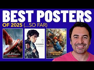 Movie Posters Aren’t Dead | 5 Great Posters in 2025