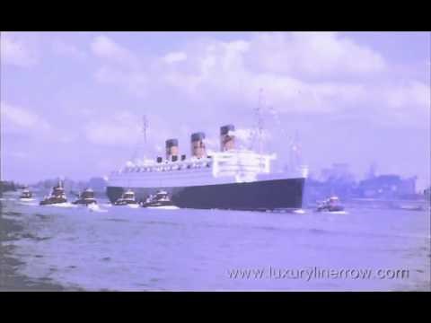 Queen Mary Final Transatlantic from New York 1967