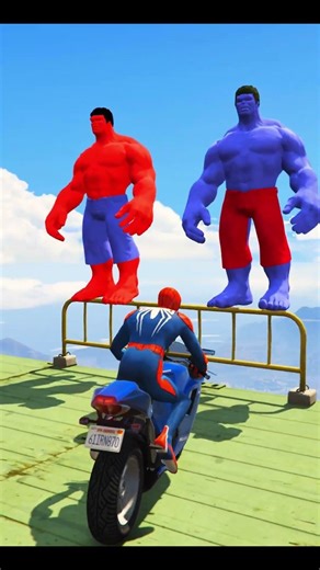 الرجل العنكبوت انقاذ باتمان Spider-Man Rescue batman vs iron man vs venom funny Game GTA 5 superhero