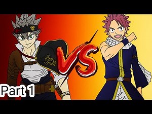 Asta vs Natsu | fan animation part 1