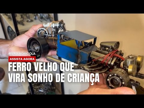 FERRO VELHO QUE VIRA BRINQUEDO E DECORAÇÃO - ASSIM VOCÊ NUNCA VIU!