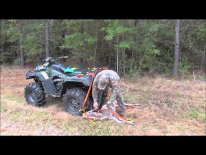 How to load a deer or hog by yourself on a four wheeler or truck. Game handlers How to
