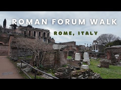 Roman Forum Walking Tour in Rome, Italy | Ancient Ruins