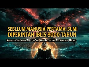 SEBELUM ADAM! Bumi Dikuasai Iblis & Jin Selama 8000 Tahun Rahasia Al-Qur’an yang Disembunyikan Ulama