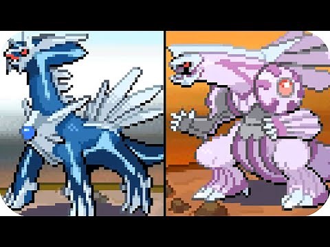 Pokémon Diamond & Pearl - Dialga and Palkia Location and Battle (HQ)
