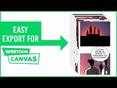 How to EXPORT for WEBTOON - the easiest way
