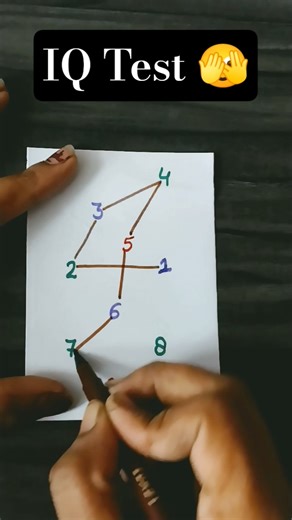 Drawing A Checkered Path With Numbers 1 To 10 | Trick Art #shorts #puzzle #drawing #games #art #fyp