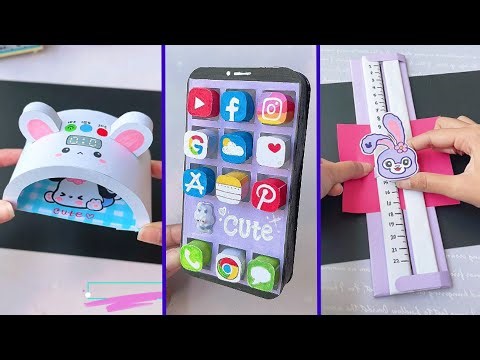 Easy craft ideas/ miniature craft /Paper craft/ how to make /DIY/school project/Tonni art and craft