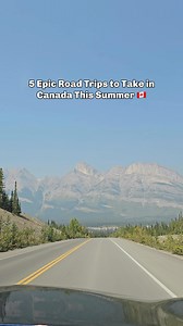 🚗 5 Epic Road Trips to Take in Canada This Summer 🇨🇦 Craving fresh air, bucket-list views, and small-town gems? These routes deliver vibes, variety, and unforgettable stops. Save this list and start planning!👇 ➊ Icefields Parkway (Alberta) 📍 Banff to Jasper | ⏱️ 1–3 days Why: A jaw-dropping drive through the heart of the Rockies. Must-Stops: Lake Louise, Bow Lake, Peyto Lake, Columbia Icefield & Skywalk, Athabasca Falls, Sunwapta Falls, Glacier Skywalk ➋ Sea-to-Sky Highway (British Columbia