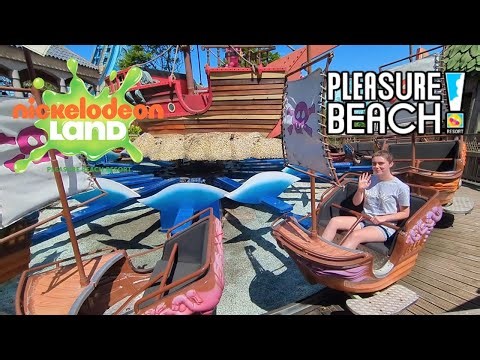The Backyardigans Pirate Treasure Off Ride POV Nickelodeon Land 2025 at Blackpool Pleasure Beach