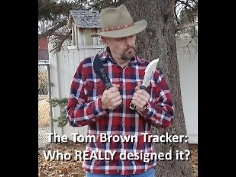 The Tom Brown Tracker: Who REALLY designed it?