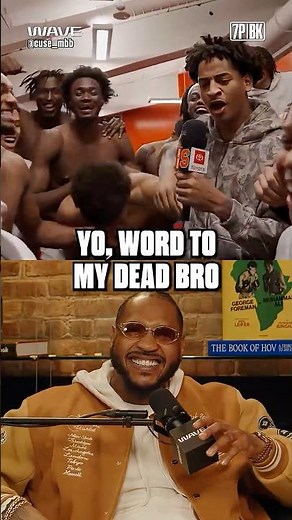 Melo Reacts To Kiyan Going OFF After 'Cuse Beat Tennessee 😂