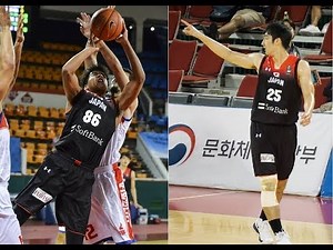 [U22バスケ日本代表]日本vsロシア学生選抜 ハイライト@アジアU22大会2018