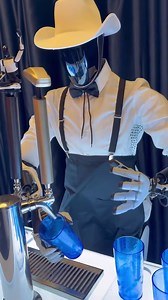 6.9K views · 87 reactions | Tesla Optimus serving drinks at "WE, ROBOT" event At the "We, Robot" event, Tesla's Optimus robot not only served drinks but also posed for the cameras, wowing attendees with its capabilities. The Tesla team and Elon have really outdone themselves.  Tesla Owners Silicon Valley #RobotAI #robot #robotics #tech #funny #robotai #bostondynamics #bostondynamicsrobot | Robot AI | Facebook