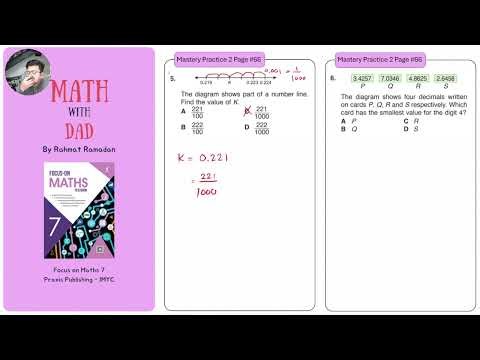 Math with Dad: REAL NUMBERS (Mastery Practice 2 Section A Part2)
