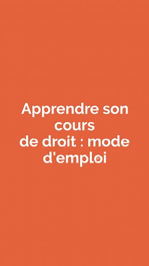 Apprenez vos cours de droit avec Laure-Alice Bouvier