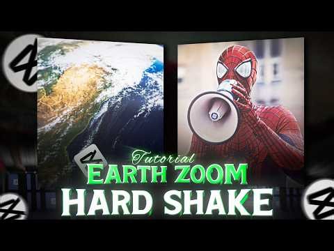 Trending AI Earth Zoom + Hard Shake Tutorial on CapCut | CapCut Tutorial
