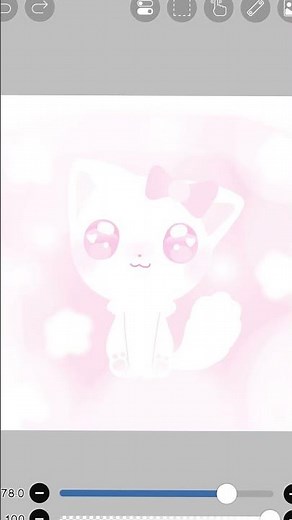 Cute kawaii kitten pfp for you! :3 🤍💗🩷🐾